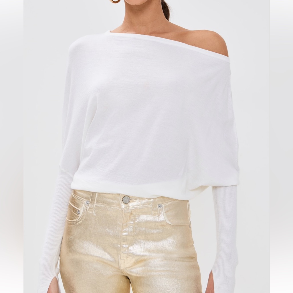New Olivaceous Cream Sweater